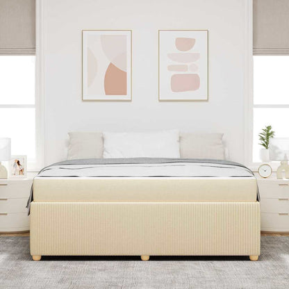 Bedframe Anders Crème 180 x 200 cm Stof