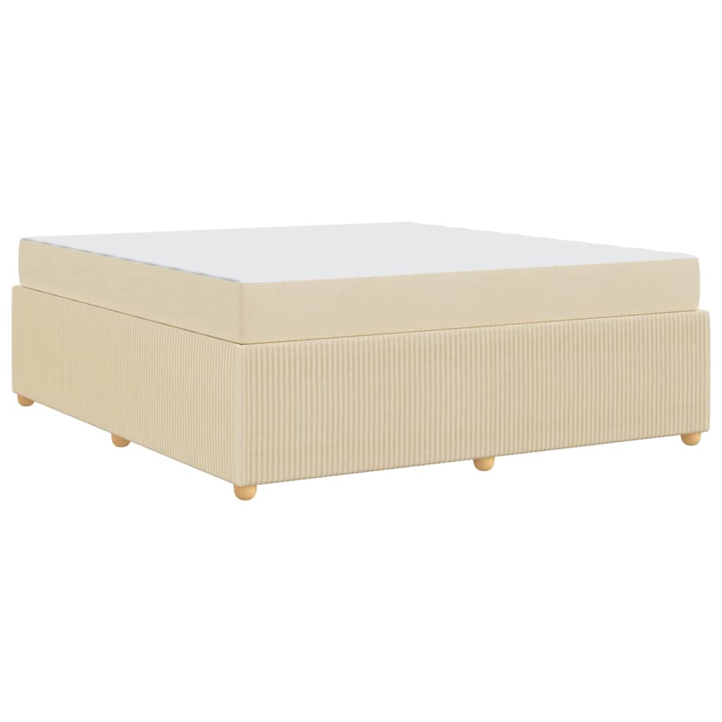 Bedframe Anders Crème 180 x 200 cm Stof