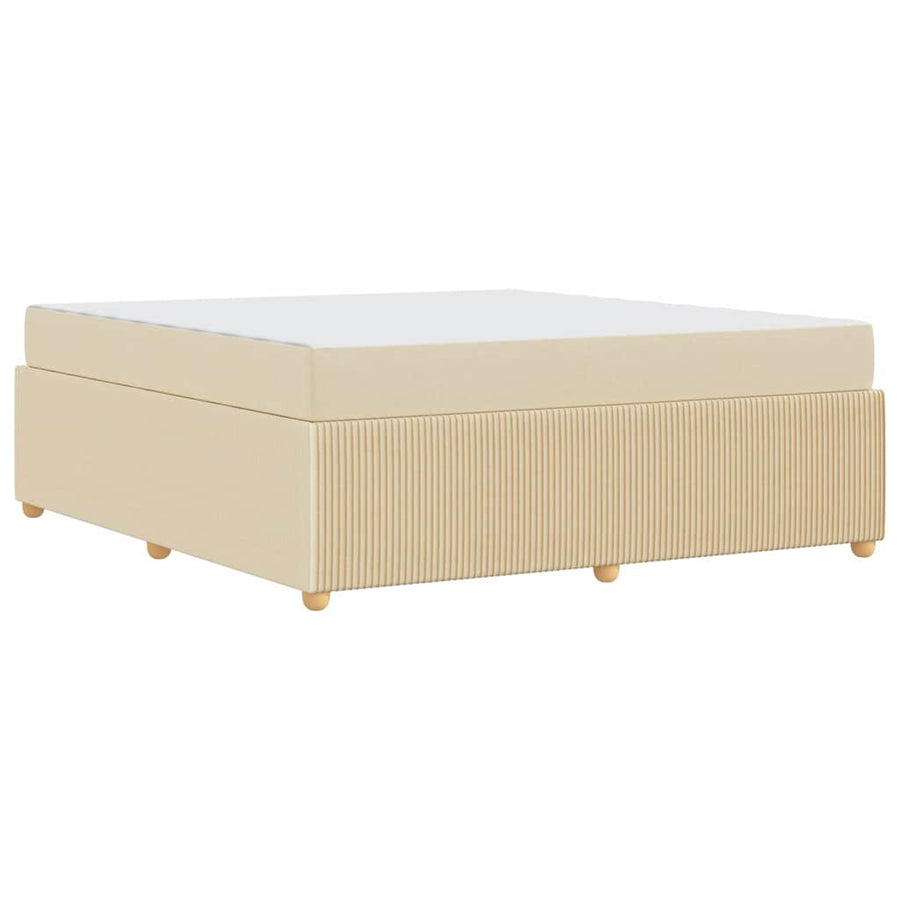Bedframe Anders Crème 180 x 200 cm Stof