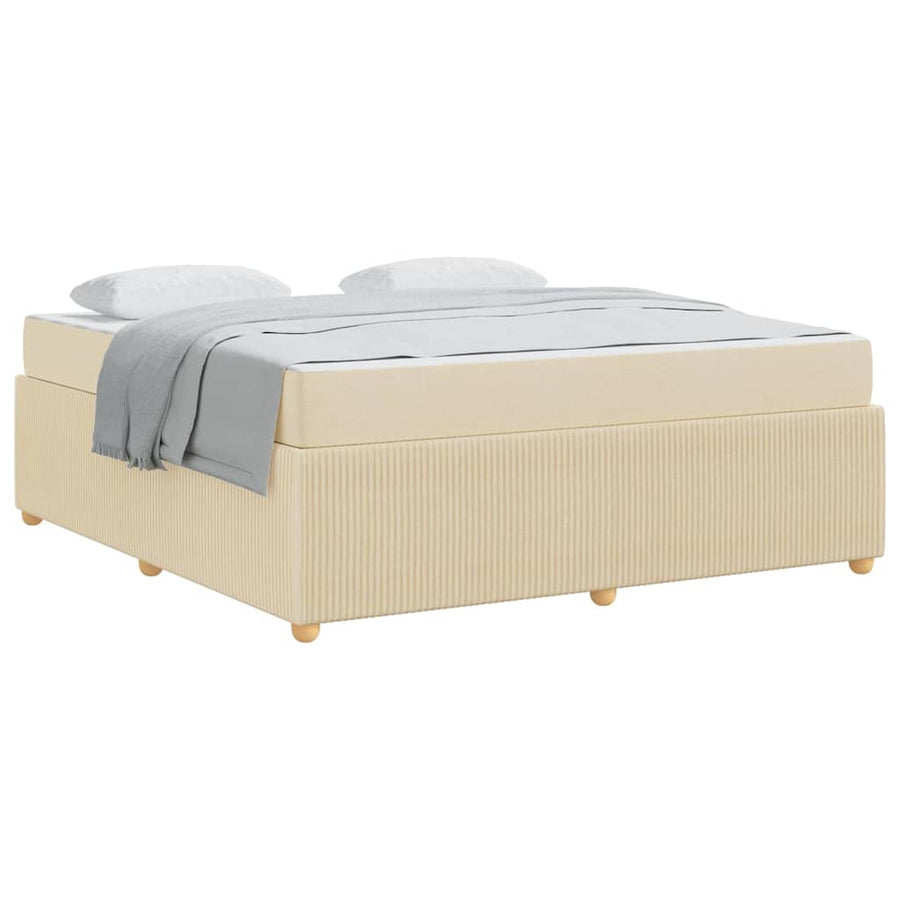 Bedframe Anders Crème 180 x 200 cm Stof