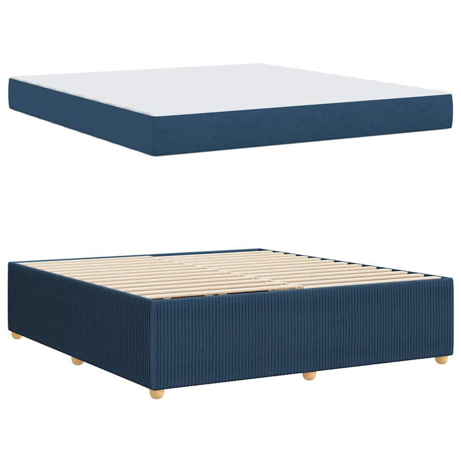 Bedframe Anders Blauw 180 x 200 cm Stof