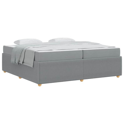 Bedframe Anders Lichtgrijs 200 x 200 cm Stof