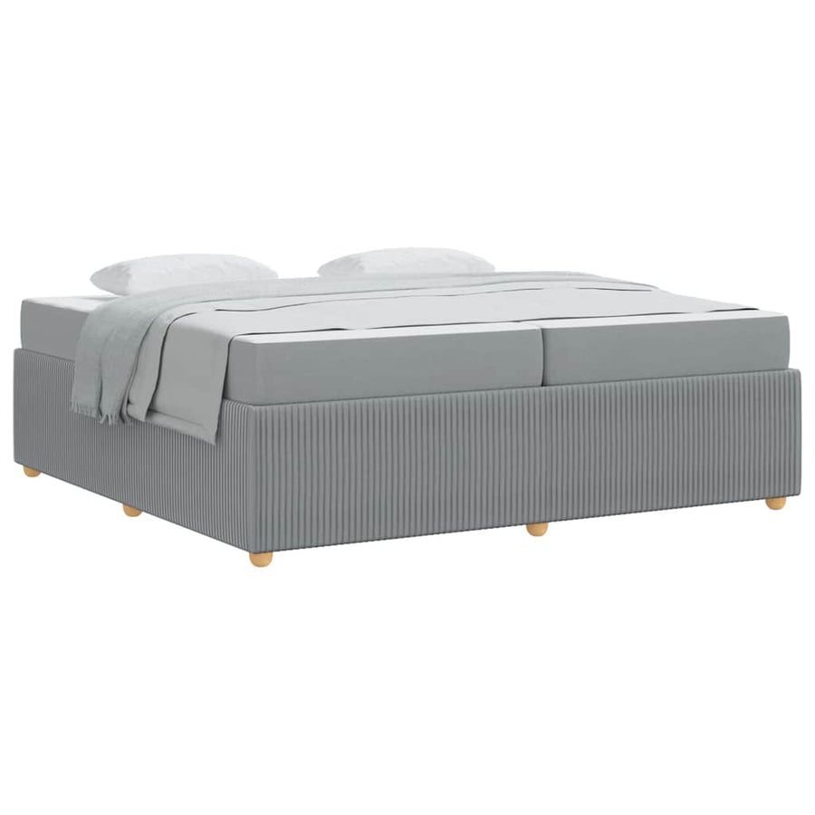 Bedframe Anders Lichtgrijs 200 x 200 cm Stof