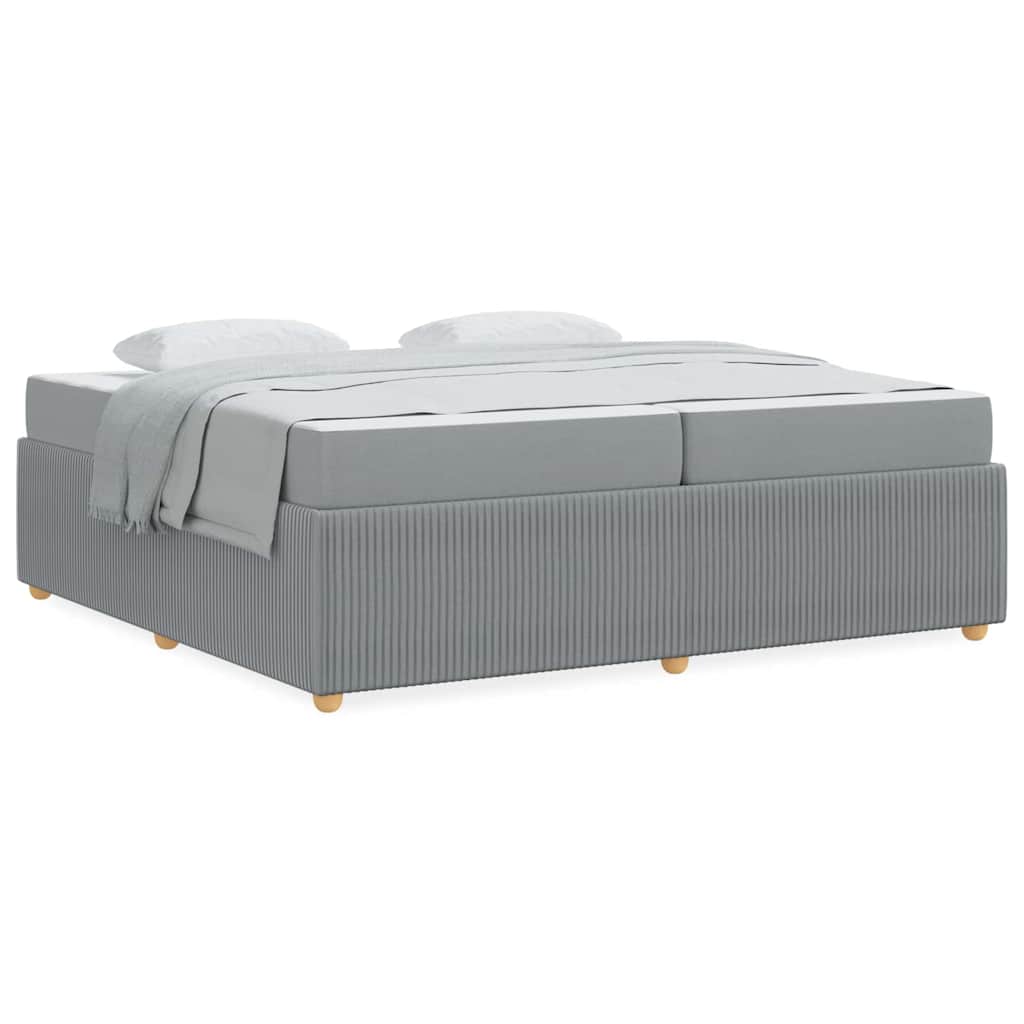 Bedframe Anders Lichtgrijs 200 x 200 cm Stof