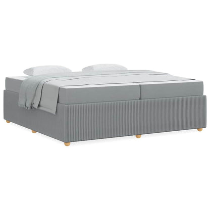 Bedframe Anders Lichtgrijs 200 x 200 cm Stof