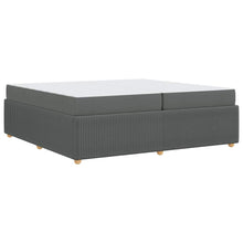 Bedframe Anders Donkergrijs 200 x 200 cm Stof