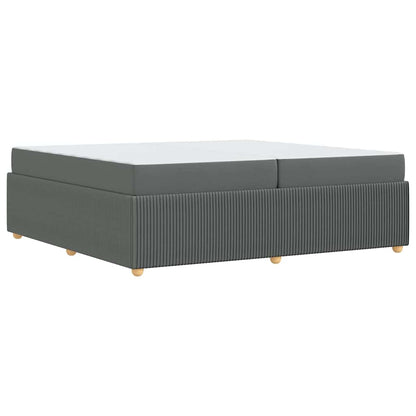 Bedframe Anders Donkergrijs 200 x 200 cm Stof