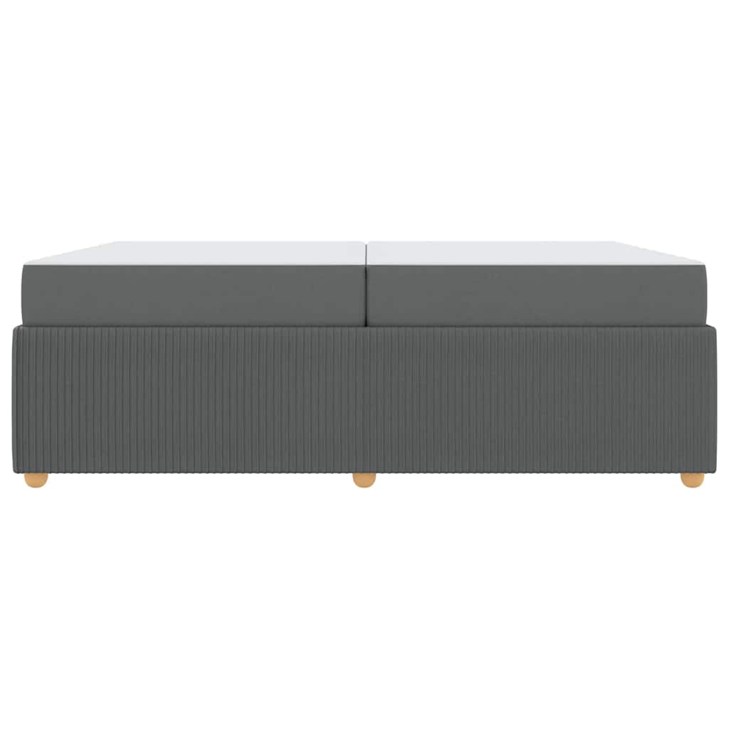 Bedframe Anders Donkergrijs 200 x 200 cm Stof