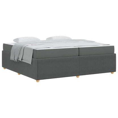 Bedframe Anders Donkergrijs 200 x 200 cm Stof