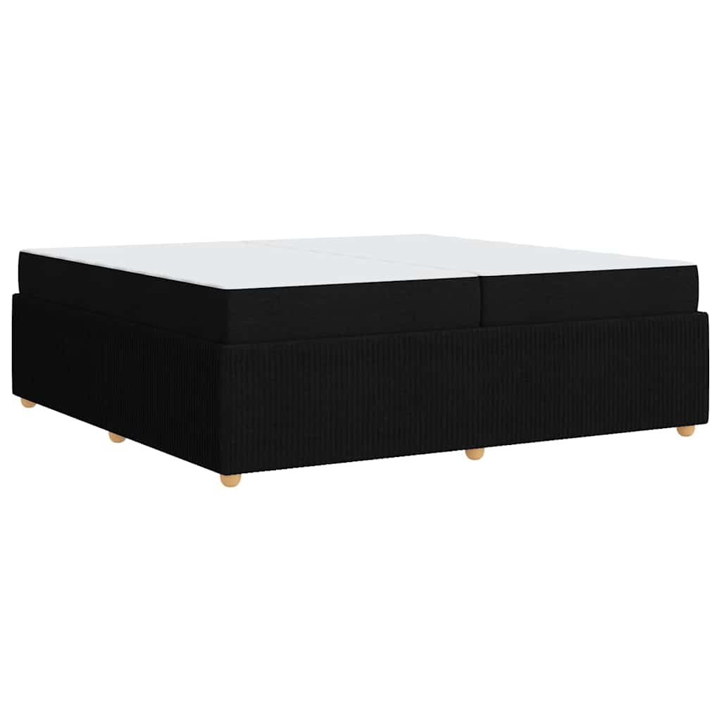 Bedframe Anders Zwart 200 x 200 cm Stof