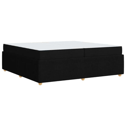 Bedframe Anders Zwart 200 x 200 cm Stof