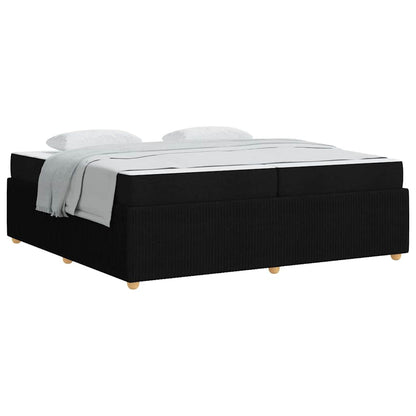 Bedframe Anders Zwart 200 x 200 cm Stof