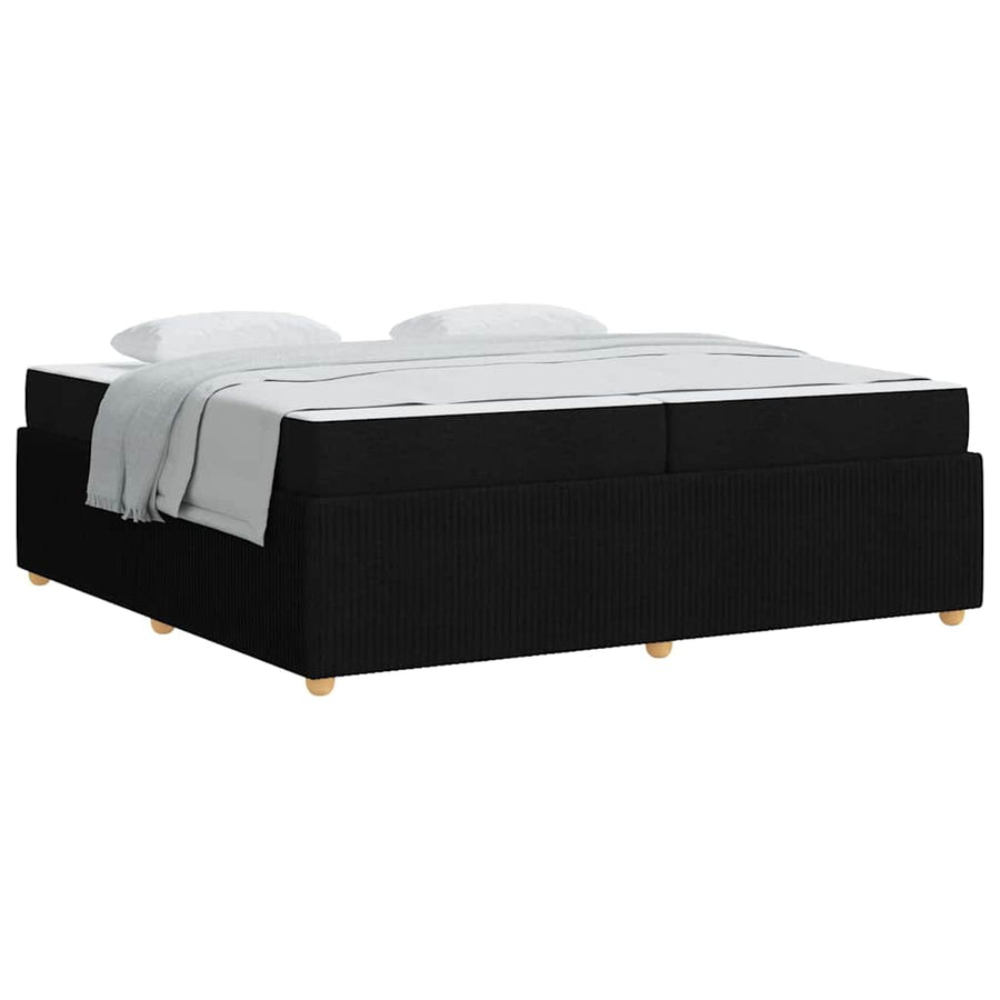 Bedframe Anders Zwart 200 x 200 cm Stof