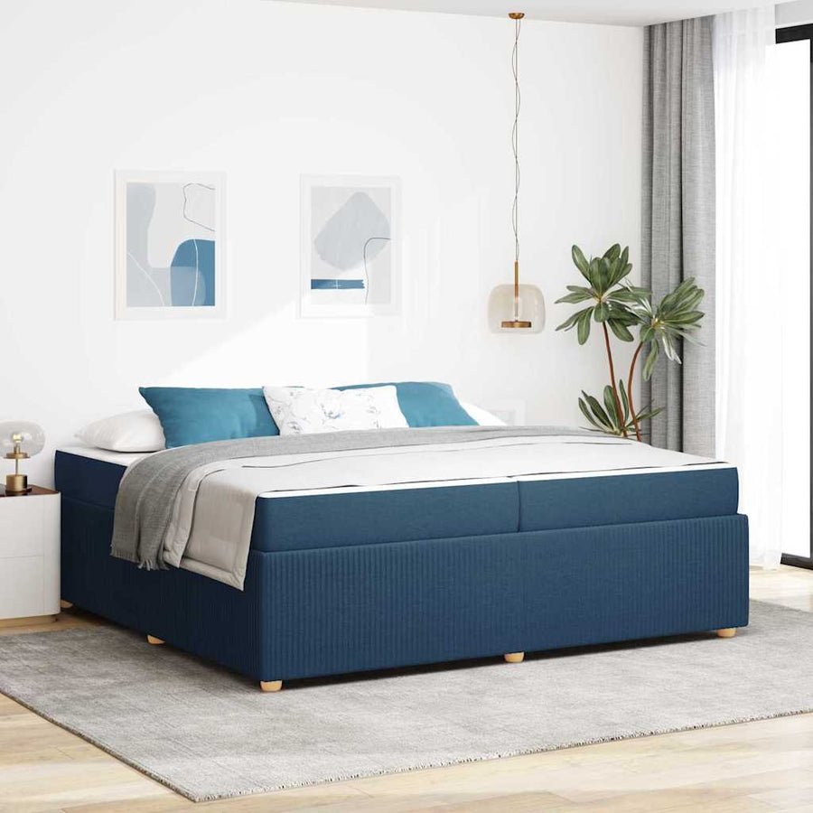 Bedframe Anders Blauw 200 x 200 cm Stof