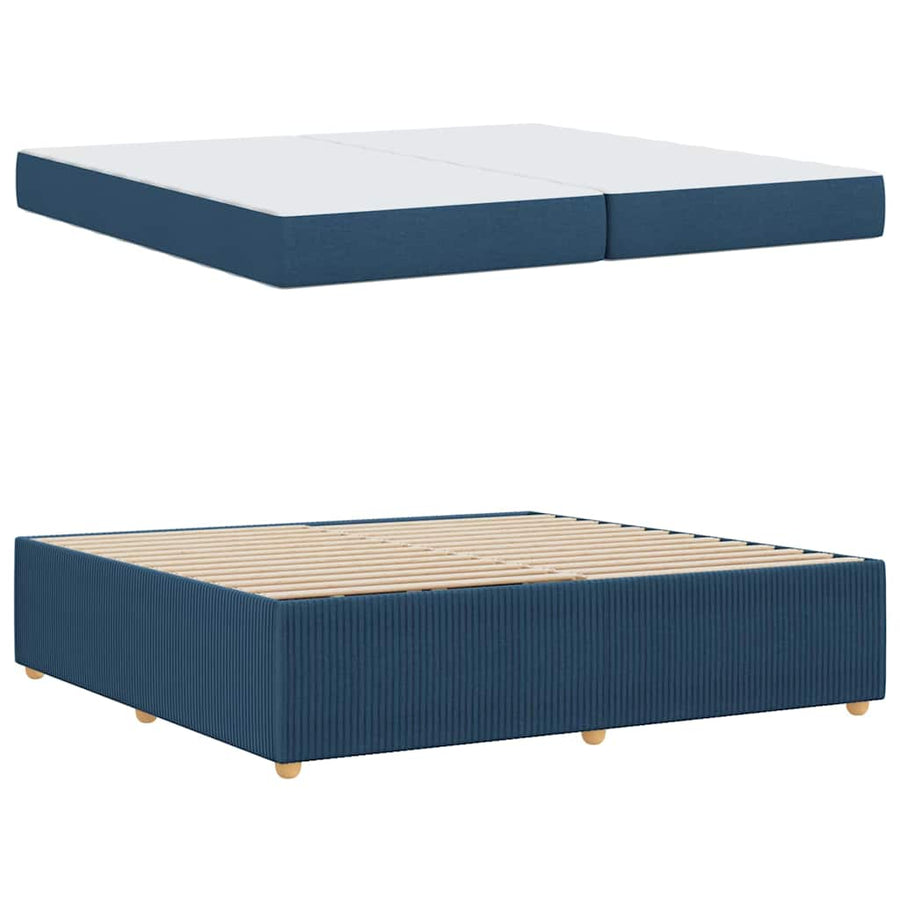 Bedframe Anders Blauw 200 x 200 cm Stof