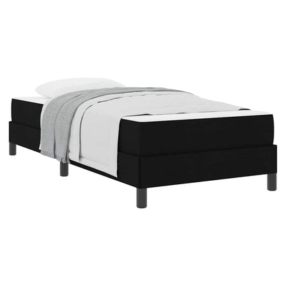 Boxspring bed Anders Zwart 80 x 200 cm Stof
