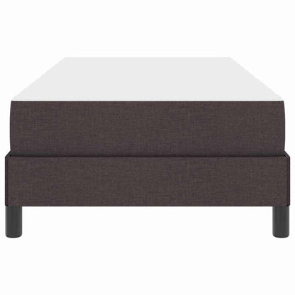 Boxspring bed Anders Donkerbruin 80 x 200 cm Stof