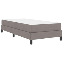 Boxspring bed Anders Taupe 80 x 200 cm Stof