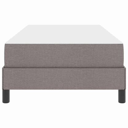 Boxspring bed Anders Taupe 80 x 200 cm Stof