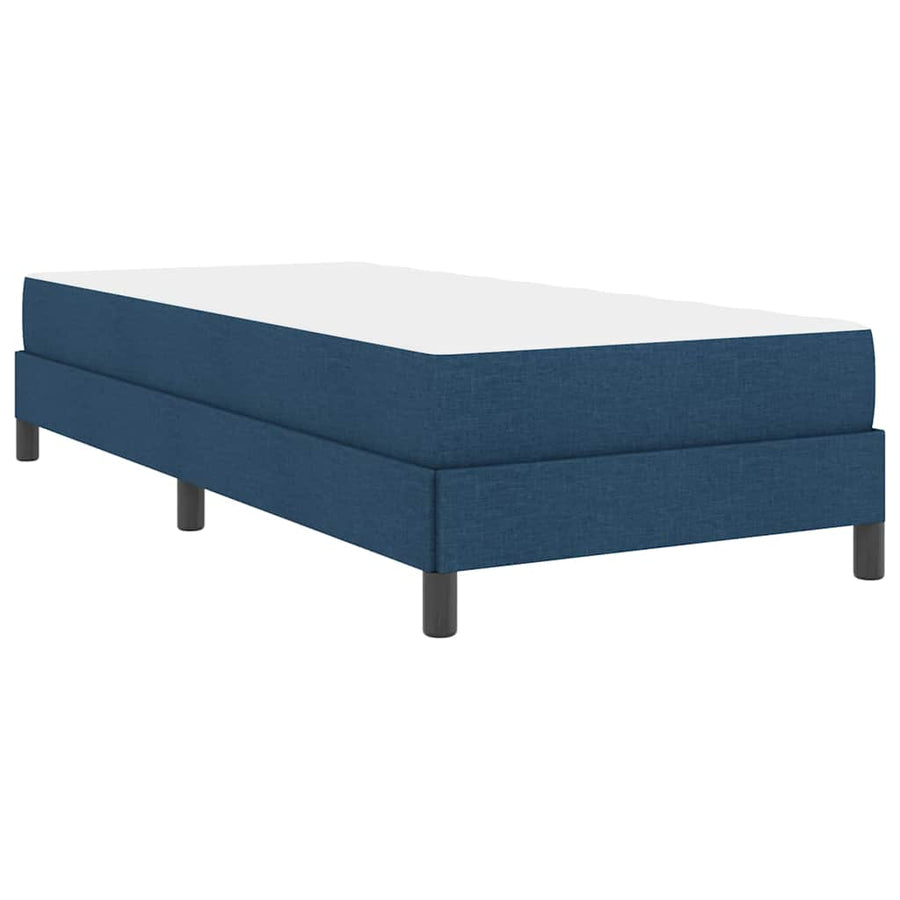Boxspring bed Anders Blauw 80 x 200 cm Stof