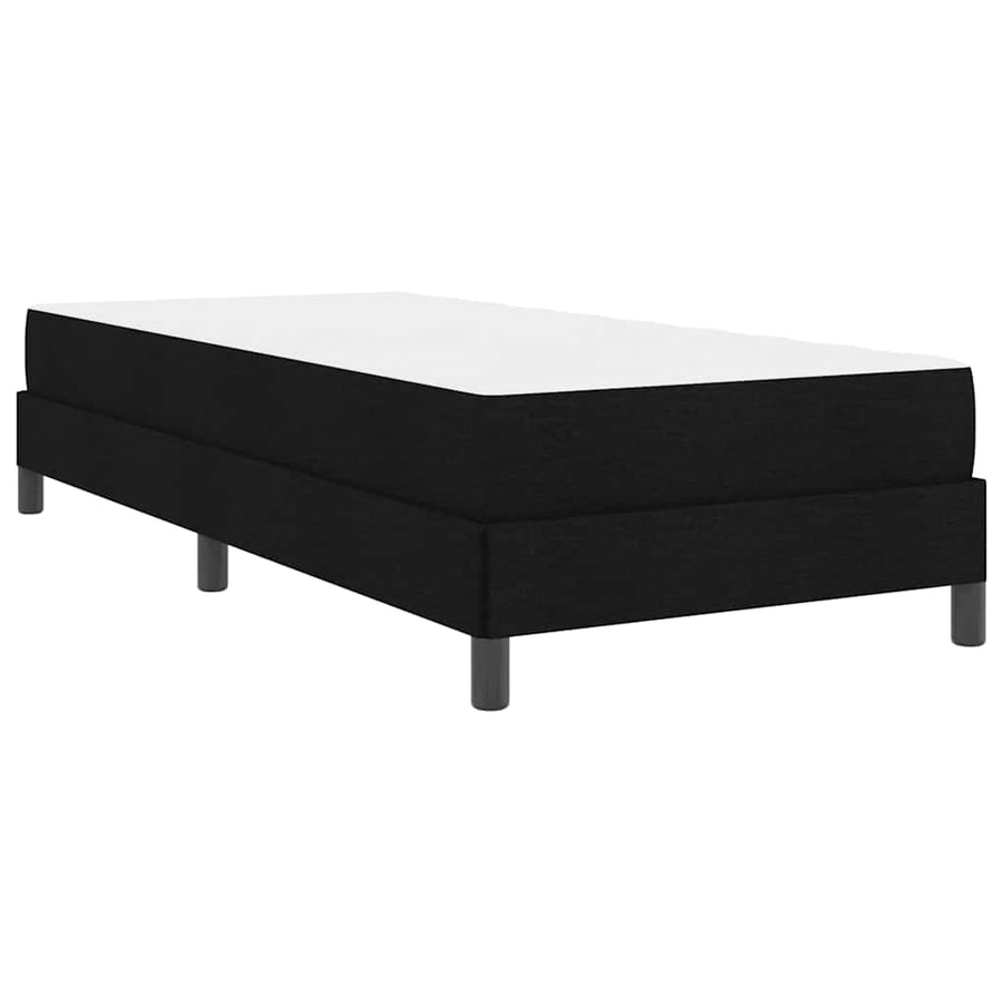 Boxspring bed Anders Zwart 90 x 190 cm Stof