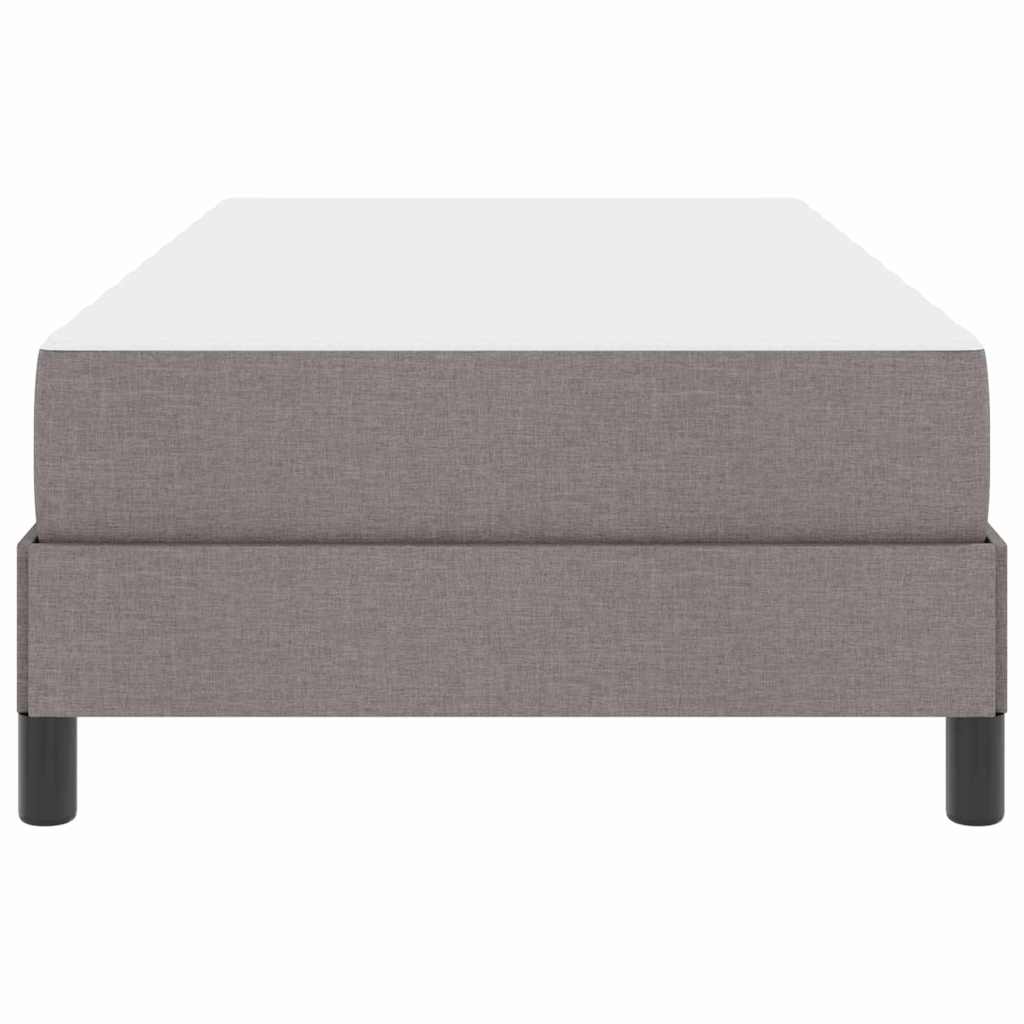 Boxspring bed Anders Taupe 90 x 190 cm Stof