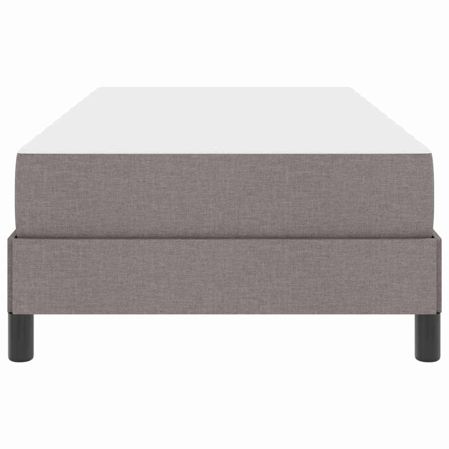 Boxspring bed Anders Taupe 90 x 190 cm Stof