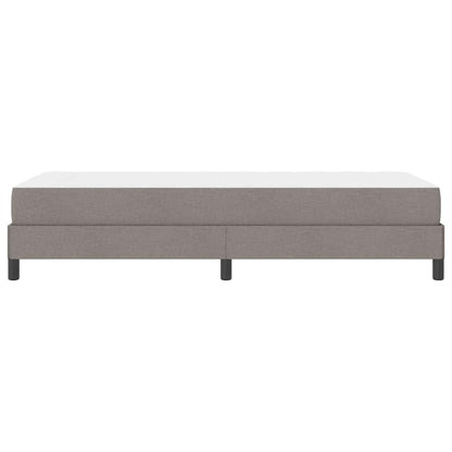 Boxspring bed Anders Taupe 90 x 190 cm Stof