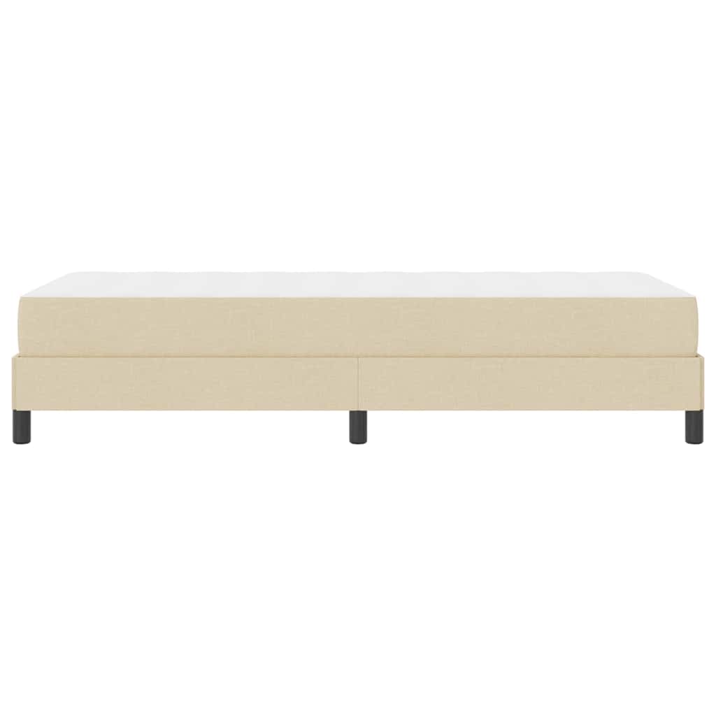 Boxspring bed Anders Crème 90 x 190 cm Stof