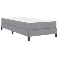 Boxspring bed Anders Lichtgrijs 90 x 200 cm Stof