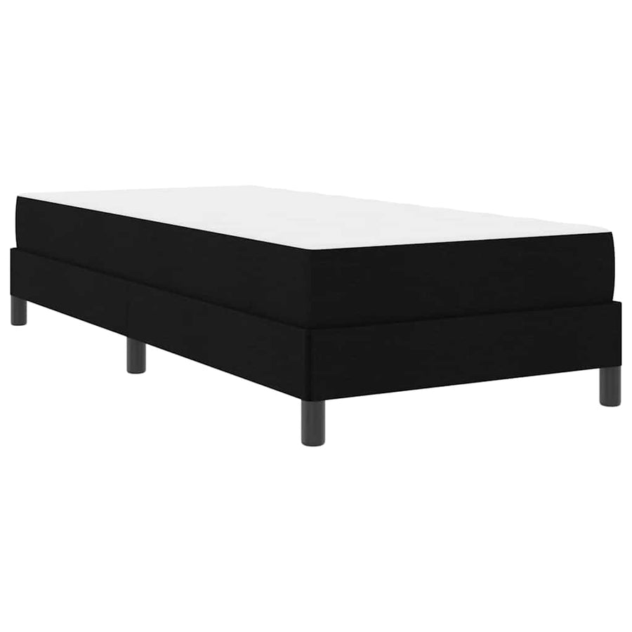 Boxspring bed Anders Zwart 90 x 200 cm Stof
