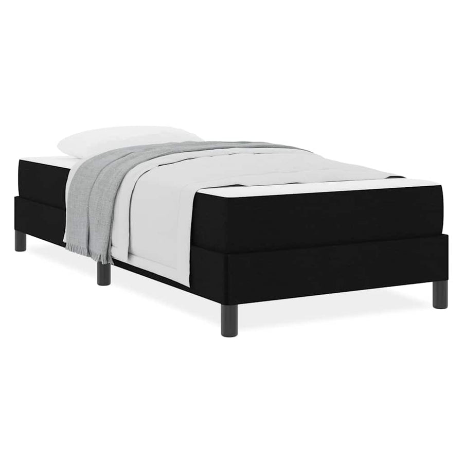 Boxspring bed Anders Zwart 90 x 200 cm Stof