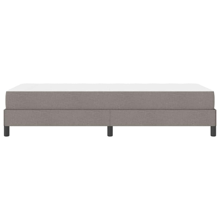 Boxspring bed Anders Taupe 90 x 200 cm Stof