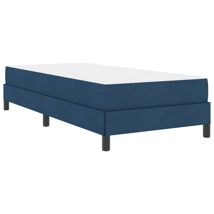 Boxspring bed Anders Blauw 90 x 200 cm Stof