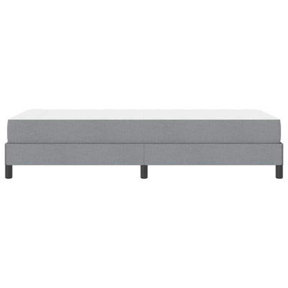 Boxspring bed Anders Lichtgrijs 100 x 200 cm Stof