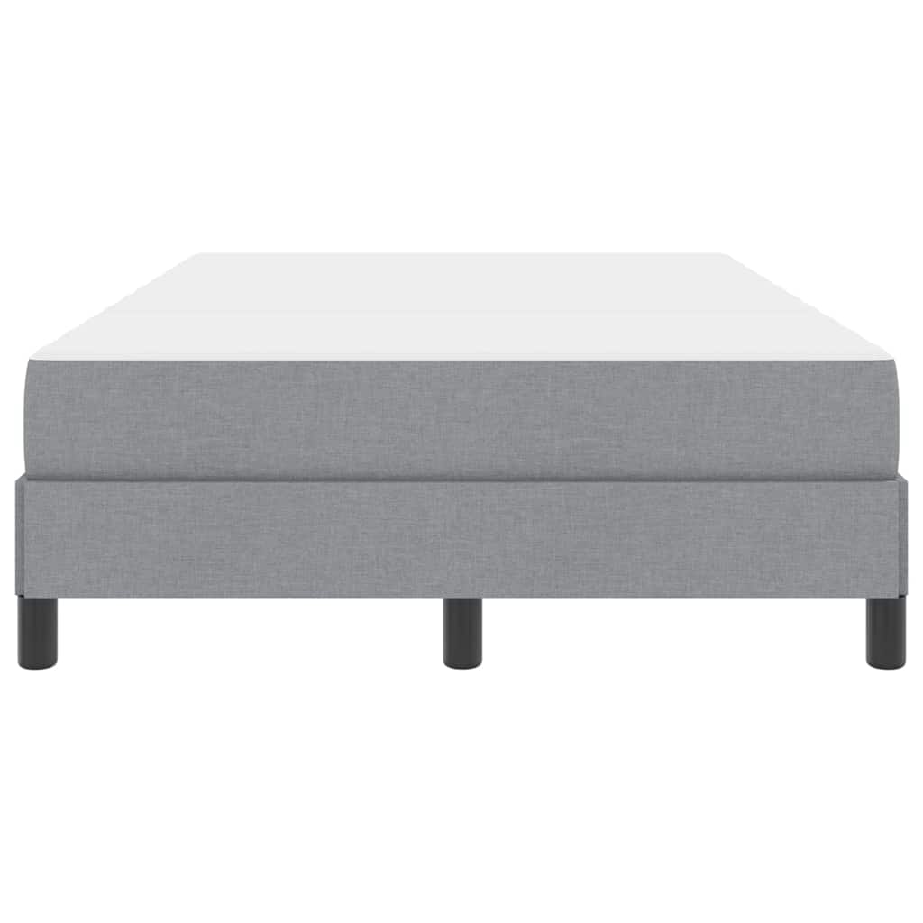 Boxspring bed Anders Lichtgrijs 120 x 190 cm Stof