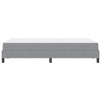 Boxspring bed Anders Lichtgrijs 120 x 190 cm Stof