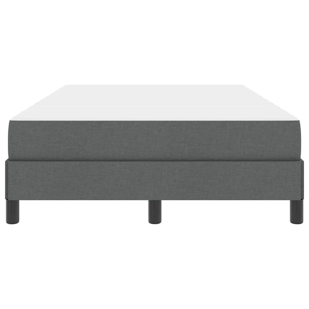 Boxspring bed Anders Donkergrijs 120 x 190 cm Stof