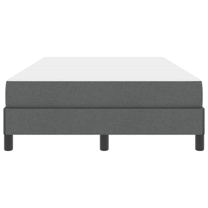 Boxspring bed Anders Donkergrijs 120 x 190 cm Stof