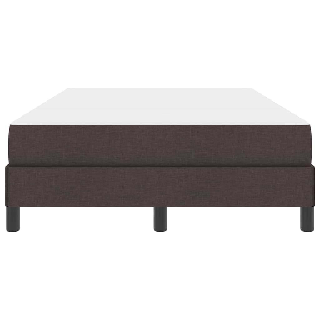 Boxspring bed Anders Donkerbruin 120 x 190 cm Stof