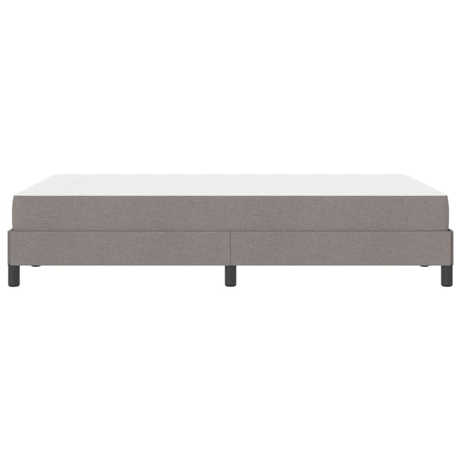 Boxspring bed Anders Taupe 120 x 190 cm Stof