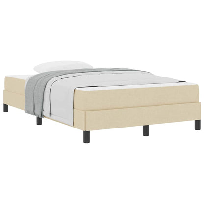 Boxspring bed Anders Crème 120 x 190 cm Stof