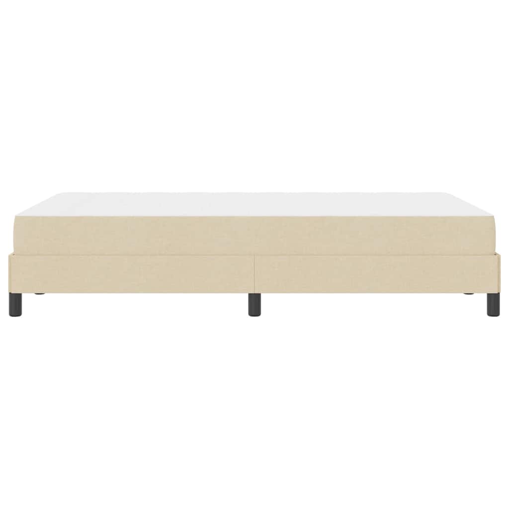 Boxspring bed Anders Crème 120 x 190 cm Stof