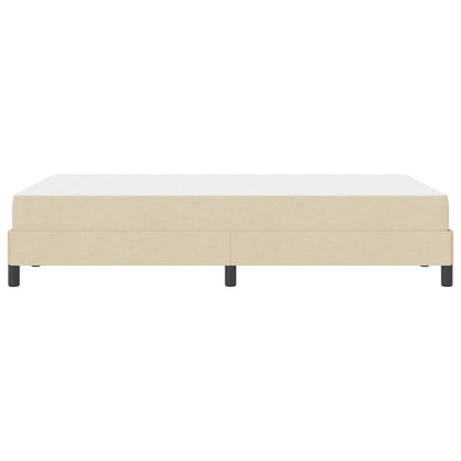 Boxspring bed Anders Crème 120 x 190 cm Stof