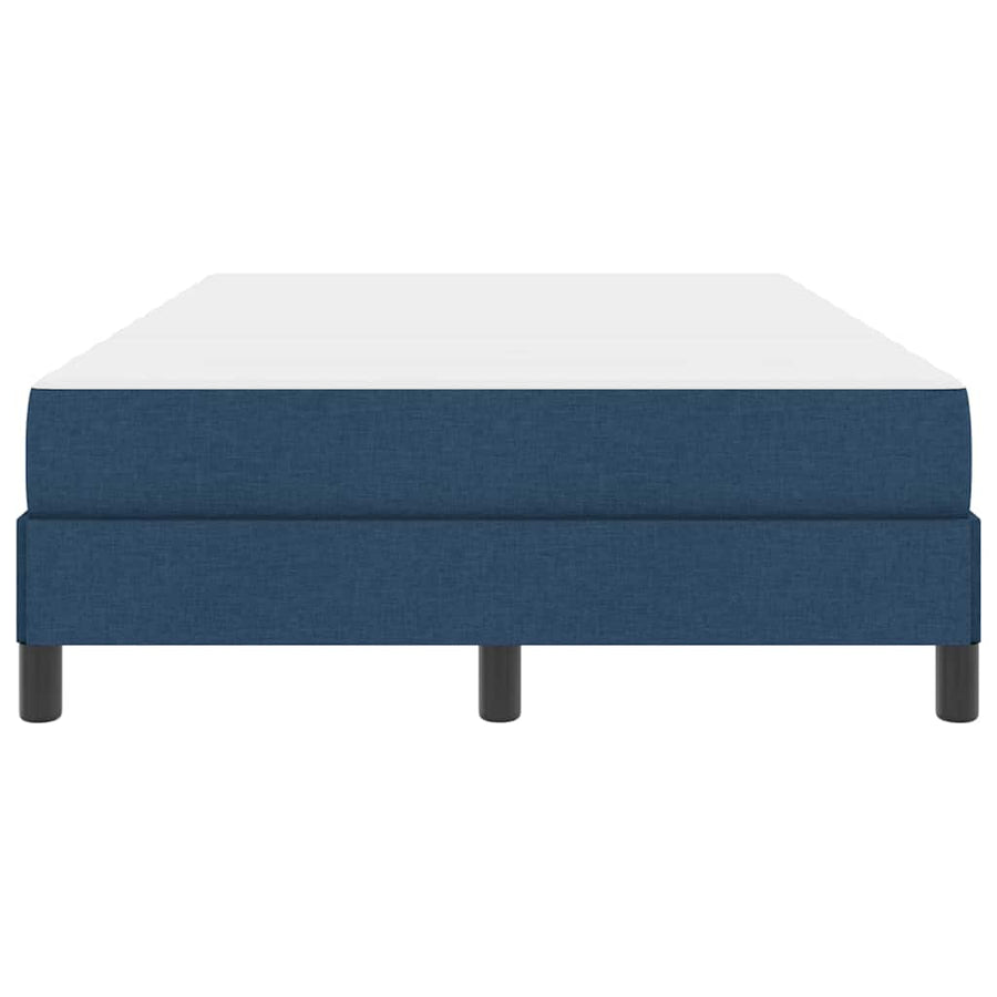 Boxspringbed met matras Blauw 120 x 190 cm Stof