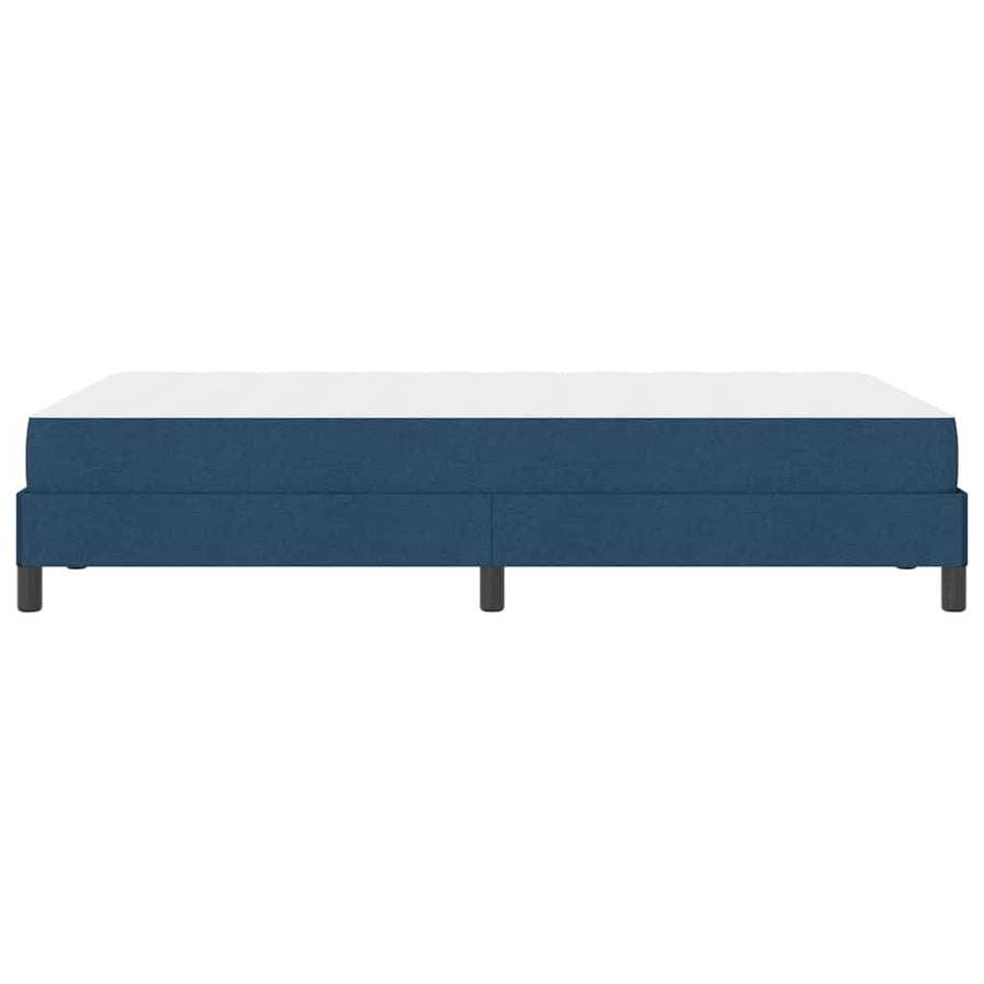 Boxspringbed met matras Blauw 120 x 190 cm Stof