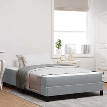 Boxspring bed Anders Lichtgrijs 120 x 200 cm Stof