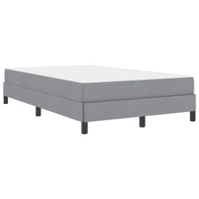 Boxspring bed Anders Lichtgrijs 120 x 200 cm Stof
