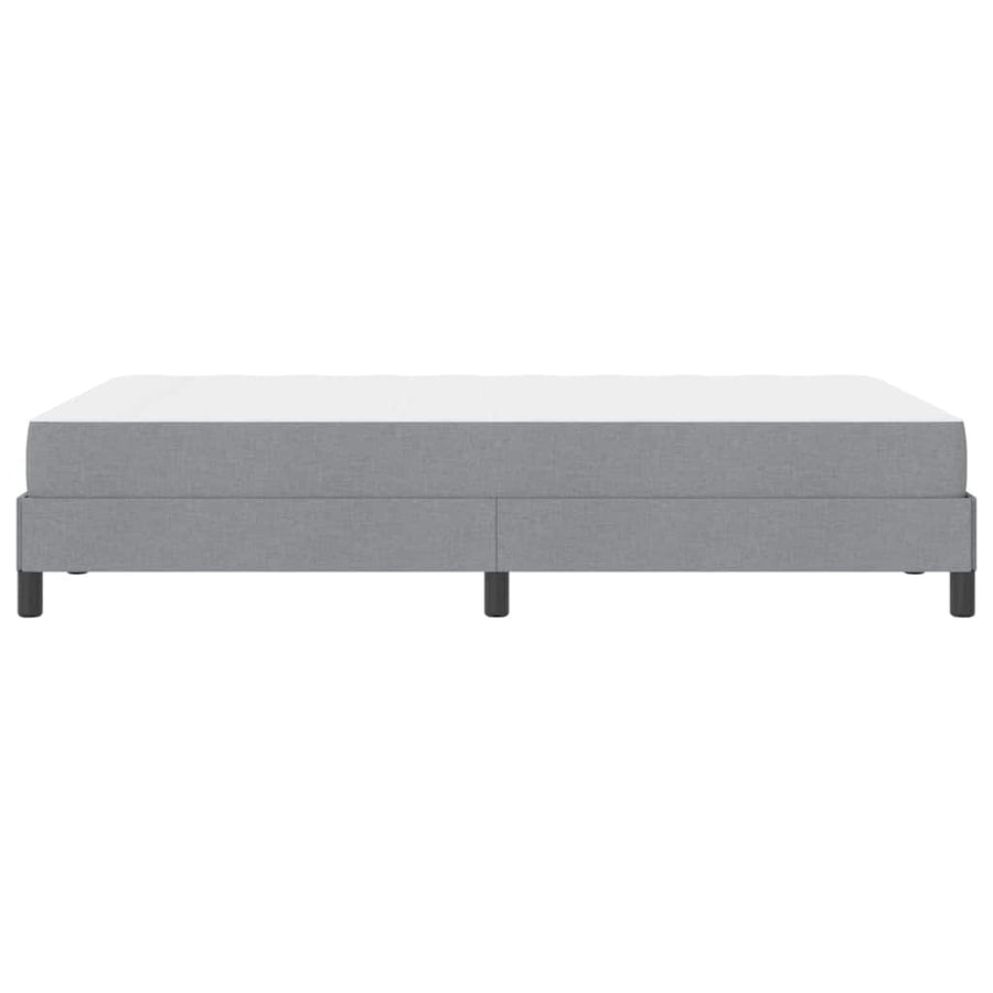 Boxspring bed Anders Lichtgrijs 120 x 200 cm Stof