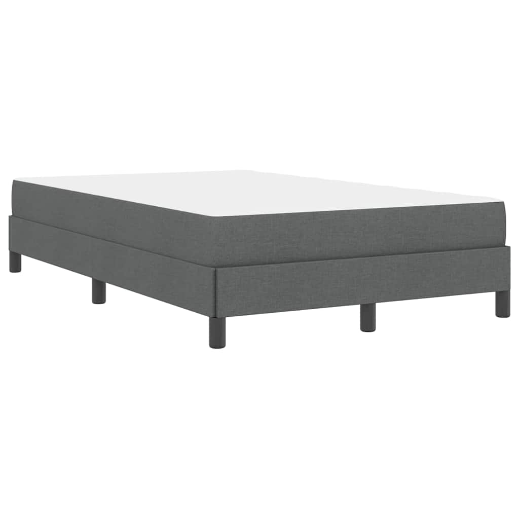 Boxspring bed Anders Donkergrijs 120 x 200 cm Stof